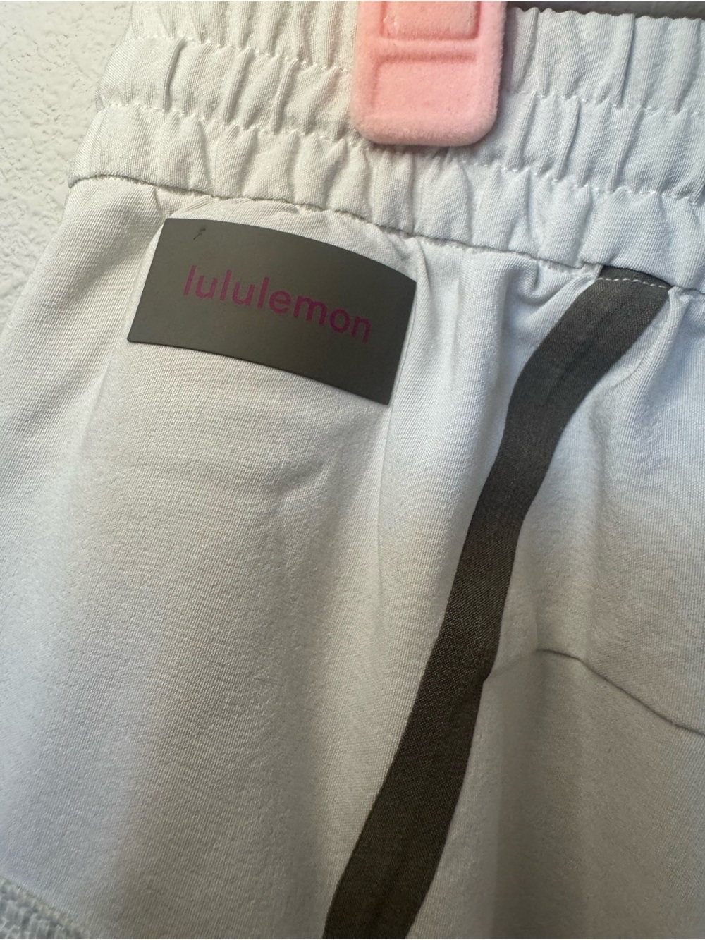 Lululemon Water-Repellent Hiking Shorts in the color Bone - Picture 7 of 9